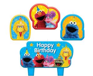 Sesame Street Candle Set - Pack of 4