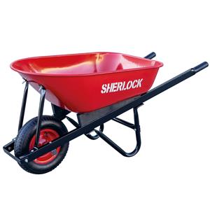 Sherlock 100L Steel Tray Wheelbarrow