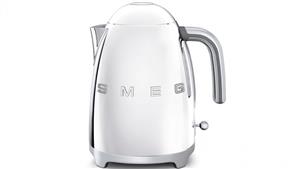 Smeg 50's Style Badged Kettle - Stainless