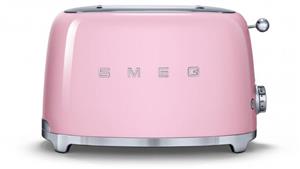 Smeg 50's Style Series 2 Slice Toaster - Pink