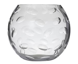 Soc Home Suri Glass Decor Flower Plant Centrepiece Table Vase Clear 24x20cm