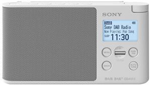 Sony Portable DAB/DAB+ Portable Radio - White