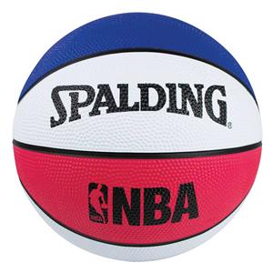 Spalding NBA Mini Outdoor Basketball Red / White 3