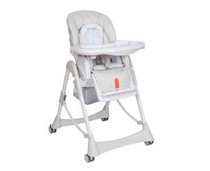 Steelcraft Messina DLX Hi Lo High Chair - Dove