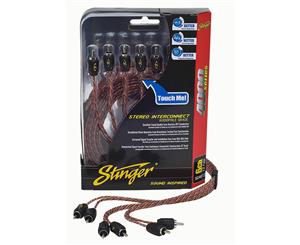 Stinger SI4612 6-Channel RCA Audio Signal Cable