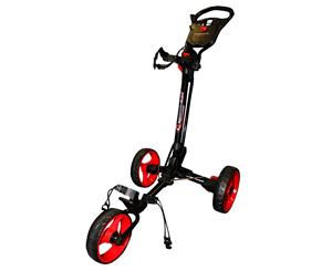 Stonehaven Glide Golf Buggy - Black/Red