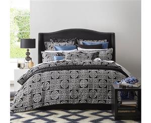 Super King - Circles and Squares Quilt Cover Set by Florence Broadhurst