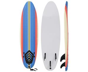 Surfboard XPE for Kids Adults Mosaic 170cm Removable Fin Lightweight