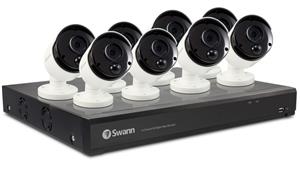 Swann DVR-5580 16 Channel 4K Digital Video Recorder with 8 4K Thermal Sensing Camera