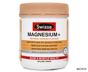 Swisse Ultiboost Magnesium+ Powder Orange 180g