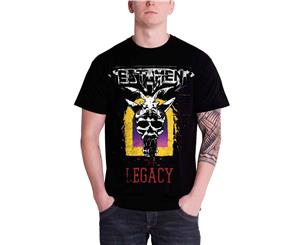 Testament T Shirt The Legacy Band Logo Official Mens - Black