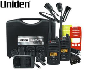 Uniden 80-Channel 2W UHF Handheld Radio Tradies Pack