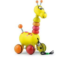 Vilac - Paf The Giraffe Pull Toy