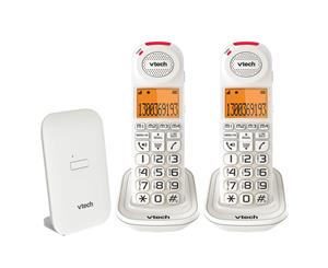 Vtech CareLine Landline 2 Handset DECT6.0 Cordless/Wireless Phone w/Vsmart 18450