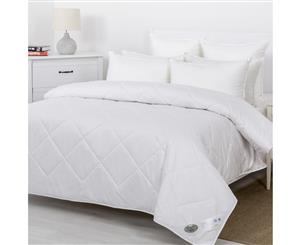 Wooltara Luxury Comfort 200GSM Washable Summer Australia Wool Quilt Single Bed