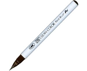 ZIG Kuretake Clean Colour Real Brush Pen 062 Dark Brown