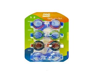 Zoggs Goggles 4 Pack