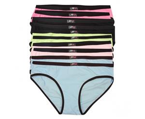 10 Mix Colour Pack XYXX Underwear Womens Bikini Brief S M L XL XXL
