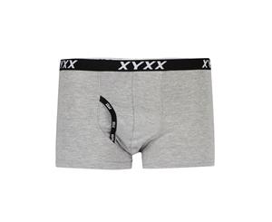 1x XYXX Underwear Mens Cotton Boxer Briefs S M L XL XXL Trunks - Grey