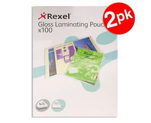 200pc Rexel A3 Laminating Pouches/Sheets 150 Micron f/Document/Photos Protection