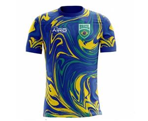 2018-19 Brazil Airo Concept Away Shirt (Ronaldinho 10)
