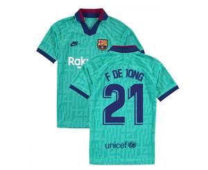 2019-2020 Barcelona Third Nike Shirt (Kids) (F De Jong 21)