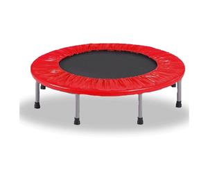 40" Mini Trampoline Jogger Rebounder Home Gym Workout Fitness Red