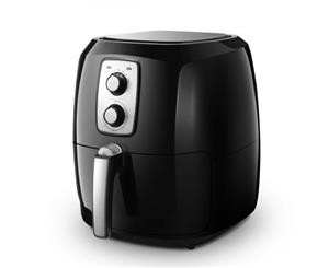 7L New Maxkon OiL-Free Air Fryer Cooker 1800W- Black