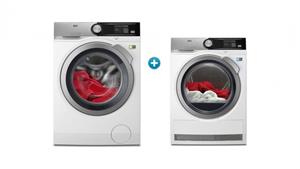 AEG 9000 Series 10kg Washing Machine & 8kg Dryer Package