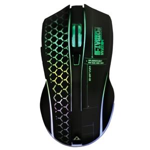 ARMAGGEDDON Foxbat III Kevlar (Black) Wireless Gaming Optical Mouse with Multi Color Light
