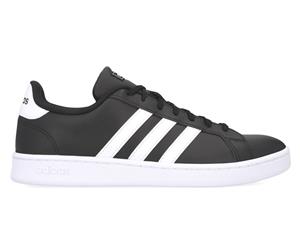 Adidas Men's Grand Court Sneakers - Core Black/Cloud White