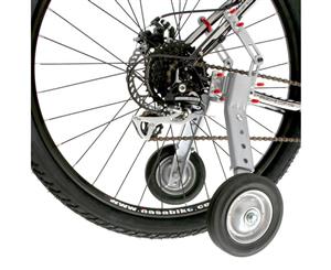 Adjustable Adult Bicycle Bike Training Wheels Fits 22" to 28"