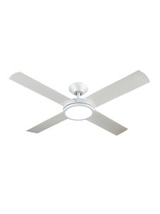 Aero 132cm Fan with LED Light in White