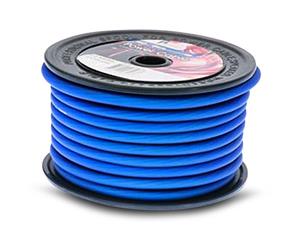Aerpro MX420B 4 AWG Gauge MAXCOR Series Blue Power Cable Wire - 1 METER Only