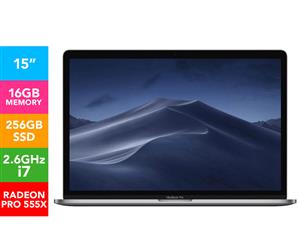 Apple 15-Inch MacBook Pro w/ Touch Bar 256GB - Space Grey