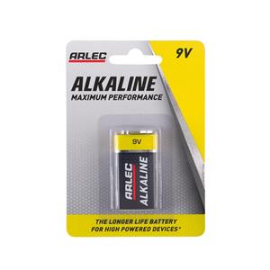 Arlec 9V Alkaline Battery