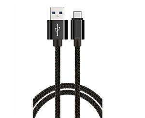BOOC USB Type C to USB A Charge and Sync Braided Cable (M/M) version USB3.1 -1m