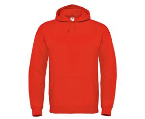 B&C Unisex Adults Hooded Sweatshirt/Hoodie (Fire Red) - BC1298