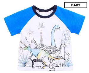 Bb by Minihaha Baby Boys' Blake Dino Scene Tee / T-Shirt / Tshirt - Multi