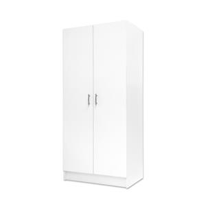 Bedford 900mm White 2 Door Tall High Moisture Resistant Split Cabinet