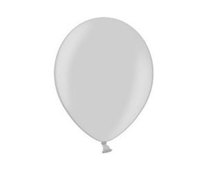 Belbal 5 Inch Balloons (Pack Of 100) (Metallic Silver) - SG4298