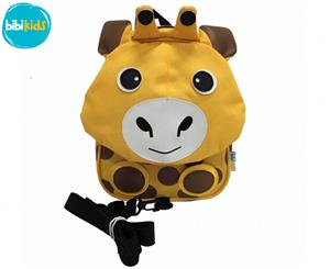 BibiKids Small Harness Backpack - Giraffe
