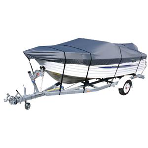 Blueline Boat Cover with Screen 4.2-4.8m