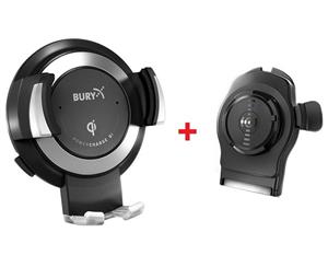 Bury Qi Bundle Wireless Charging Cradle w/ System 8/9 Adapter