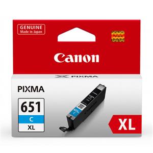 Canon - CLI651XLC - Cyan Ink Cartridge
