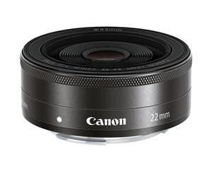 Canon EF-M 22mm f/2 STM Lens (Graphite)