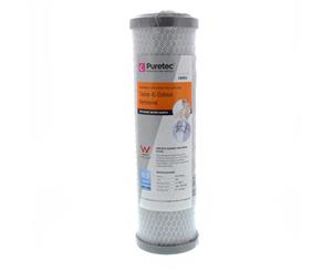 Carbon Block Water Filter Cartridge 10 Inch 0.5 Micron Cyst Removal Puretec