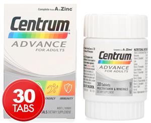 Centrum Advance For Adults 30 Tabs