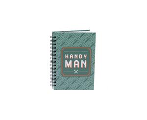 Cgb Giftware The Hardware Store Handy Man Notebook (Grey) - CB571
