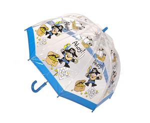 Children's Clear Umbrella Pirate